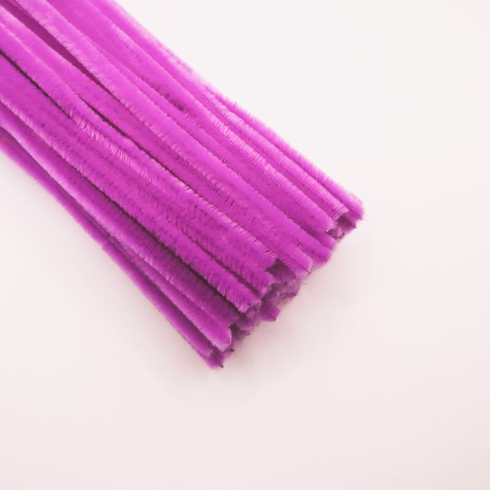 Gambar Kawat Bulu Bunga per 100 pcs - Craft - Pipe Cleaner - Kawat Mercy - Purple dari paperfor undefined Tokopedia