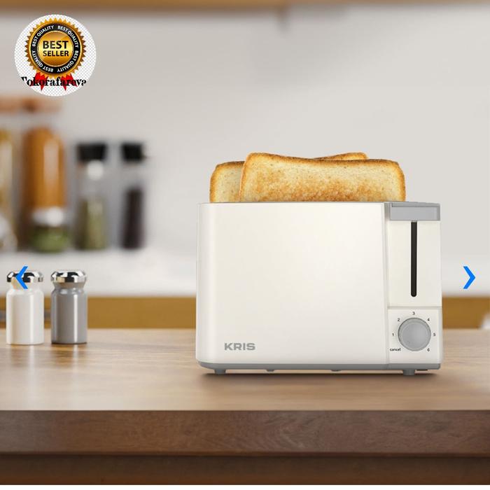 Jual Pemanggang Roti Kris Toaster slicee terbaru tombol- Putih