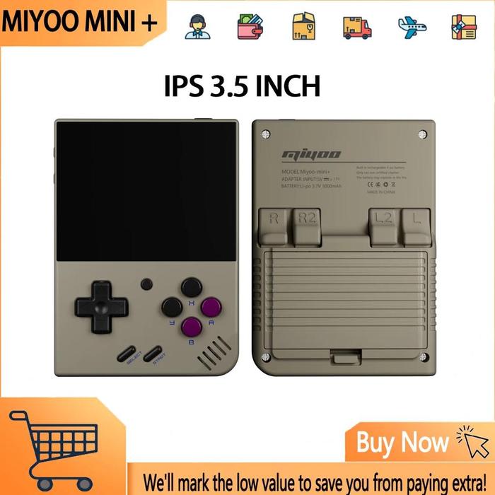 Gambar Miyoo mini Plu 3.5 IP 128GB Portable Retro Video Game dari GUARDIANCELL undefined Tokopedia