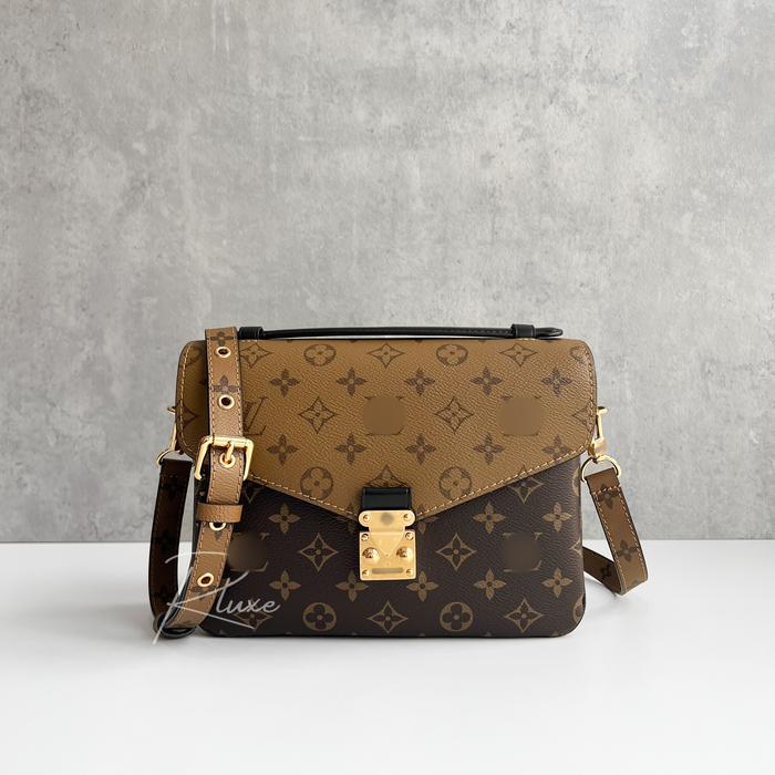 [Pre-Order] Tas Wanita RoyaleLuxe Pochette Metis Bag in Monogram Reverse  Canvas di Royaleluxe Tokopedia