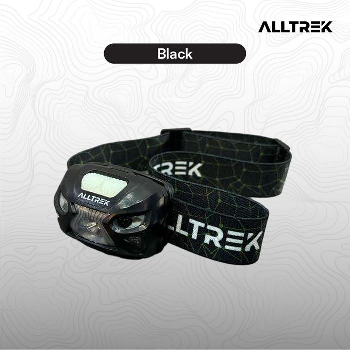 Gambar ALLTREK Headlamp CAPTUN Hiking & Camping LED Portable - Black dari ALLTREK OUTDOOR GEAR undefined Tokopedia