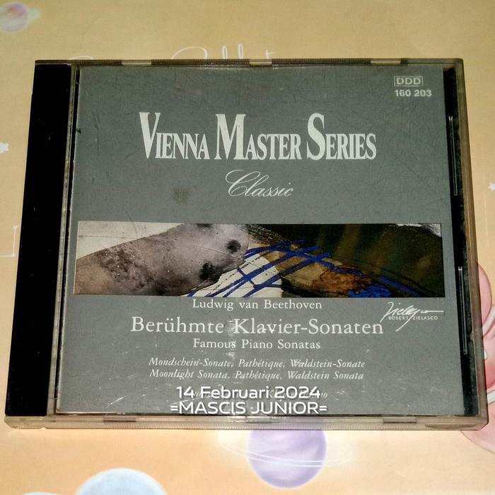 Gambar CD Ludwig Van Beethoven - Symphony No.5 Fur Elise - VIENNA dari Mascis Junior undefined Tokopedia