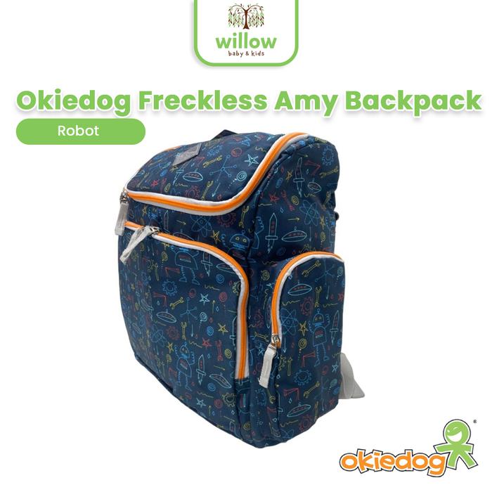 Gambar Diaper Bag - Okiedog Freckless Amy Backpack - Robot dari Willowbabyshop undefined 5 Tokopedia