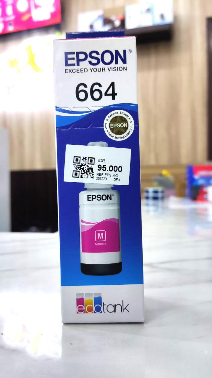 Gambar TINTA EPSON 664 L-SERIES L-100,L110,L120,L200,220 DAN T664 dari MXKomputer_NEW undefined 4 Tokopedia