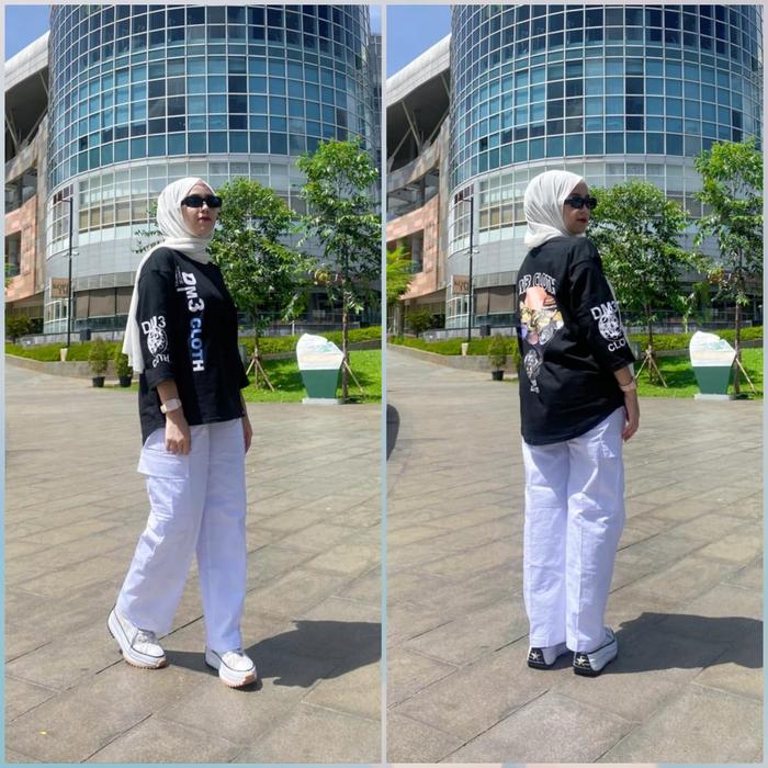 Gambar Setelan Celana Cargo Wanita One set wanita kekinian Baju stelan wanita - 08 SET, M dari BintangCollection21 undefined Tokopedia