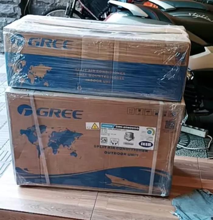 Gambar AC Gree 1/2 PK 05N1A STANDARD FREE PASANG + AKSESORIS - UNIT ONLY dari Raja.Elektronik undefined Tokopedia