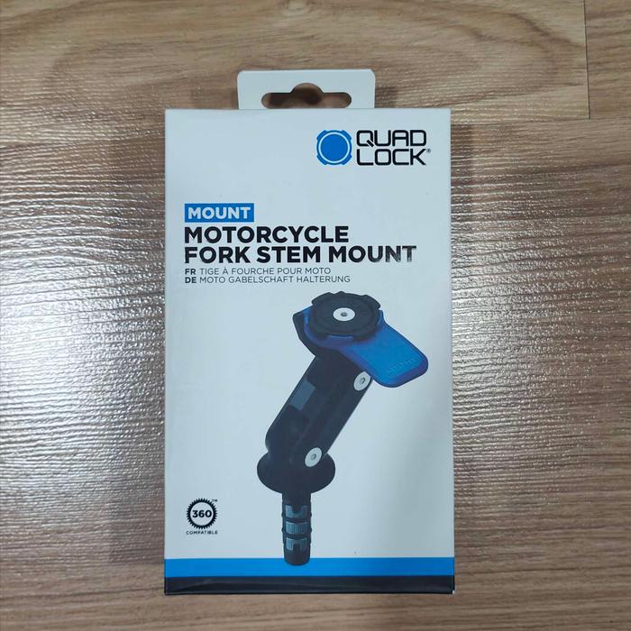 Gambar Quad Lock Motorcycle Fork Stem Secure Versatile Smartphone Mount - FORK STEM MOUNT dari DONGA BIKE undefined Tokopedia