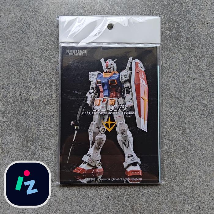 Jual G-Rework RX-78-2 PG Unleashed Gundam Water Decal Sticker - Kab ...