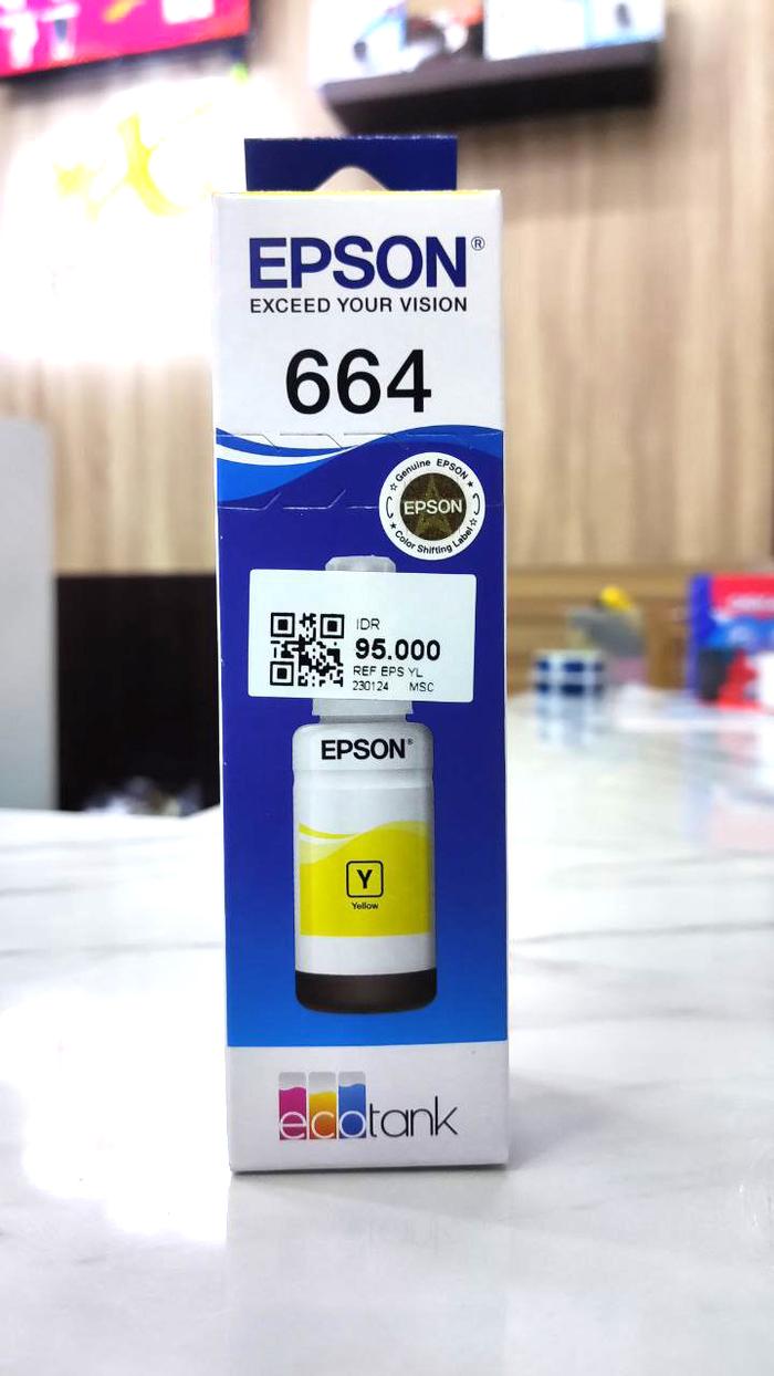 Gambar TINTA EPSON 664 L-SERIES L-100,L110,L120,L200,220 DAN T664 dari MXKomputer_NEW undefined 5 Tokopedia