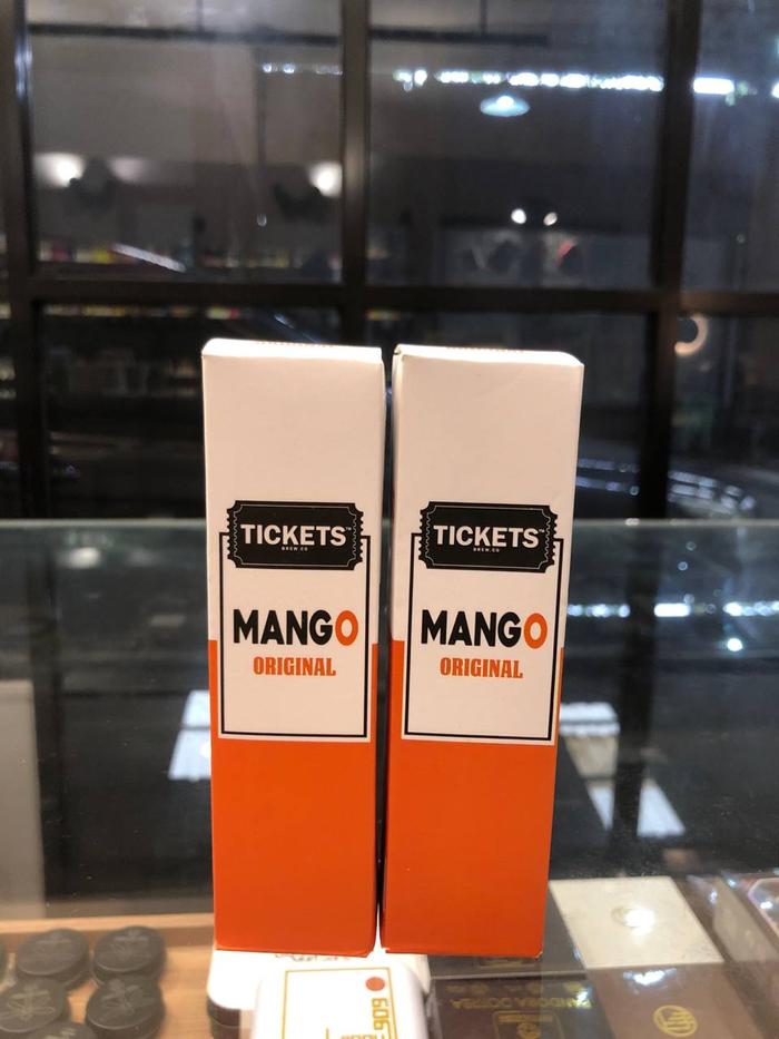 Gambar EJM Liquid Freebase Tickets Brew Series 60ML By Tickets Brew - MANGO dari 3monkees kopo undefined Tokopedia