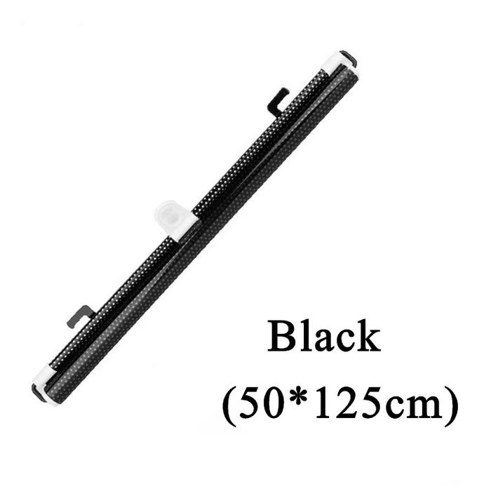 Gambar Sunshield Roll Pelindung Anti Panas Matahari Mobil Tabir Surya Gulung - Hitam dari Lbagstoremall undefined Tokopedia