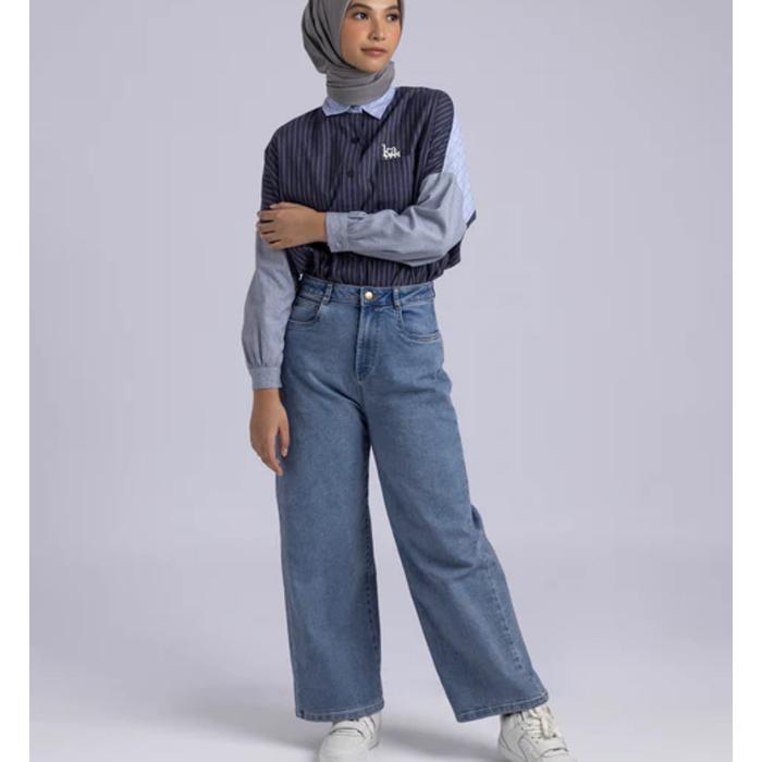 Gambar Cielo pants kamiidea kami idea - light blue, 40 dari Gaun Ruma undefined Tokopedia