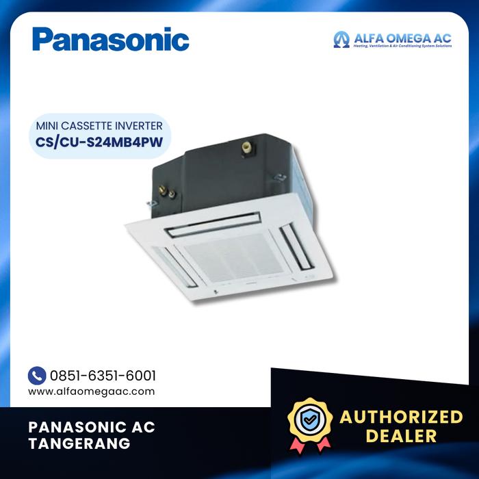 Gambar AC MINI CASSETTE PANASONIC INVERTER S24MB4PW | AC CASSETTE 2.5 PK | AC PANASONIC CS/CU-S24MB4PW - UNIT ONLY dari PANASONIC AC TANGERANG undefined Tokopedia