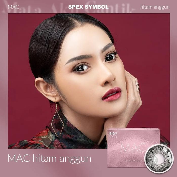 Gambar Softlens MAC DIA : 16mm NORMAL & MINUS - Hitam Anggun, Normal dari markaskacamata undefined Tokopedia