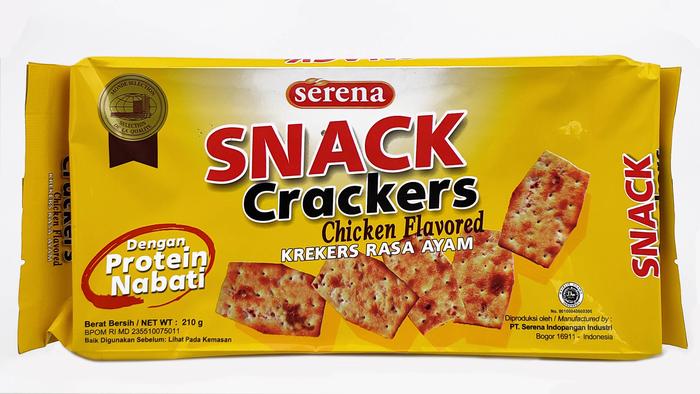 Gambar Biskuit Kraker Rasa Ayam Nissin Snack Crackers 210 gr Chicken Flavor dari KING JIM SHOP OFFICIAL undefined Tokopedia