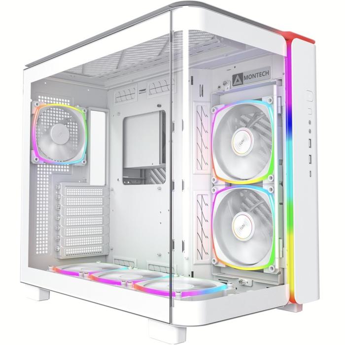 Gambar Casing MONTECH KING 95 PRO - Mid Tower ATX mATX case pc - Putih dari Perfect comp undefined Tokopedia