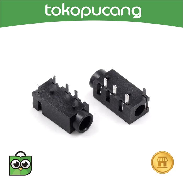 Gambar PJ-320D 3.5MM Headphone jack socket female connector for Audio PJ320D dari Toko Pucang undefined Tokopedia