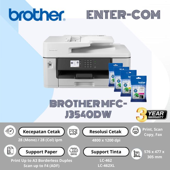 Gambar PRINTER BROTHER MFC-J3530DW (GARANSI RESMI BROTHER INDONESIA) - J3540DW dari elevenkomp undefined Tokopedia