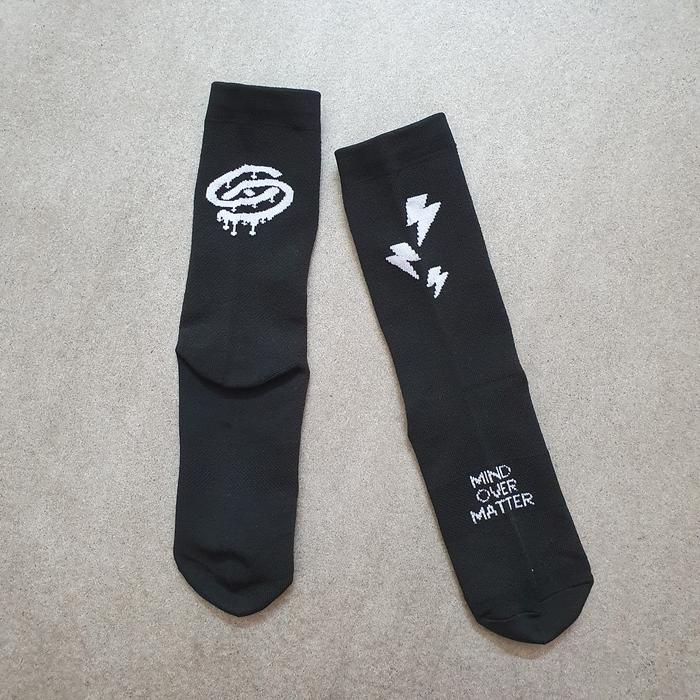 Gambar SCID cycling socks kaos kaki olahraga sepeda tall unisex - Putih dari Akor bike shop undefined 4 Tokopedia