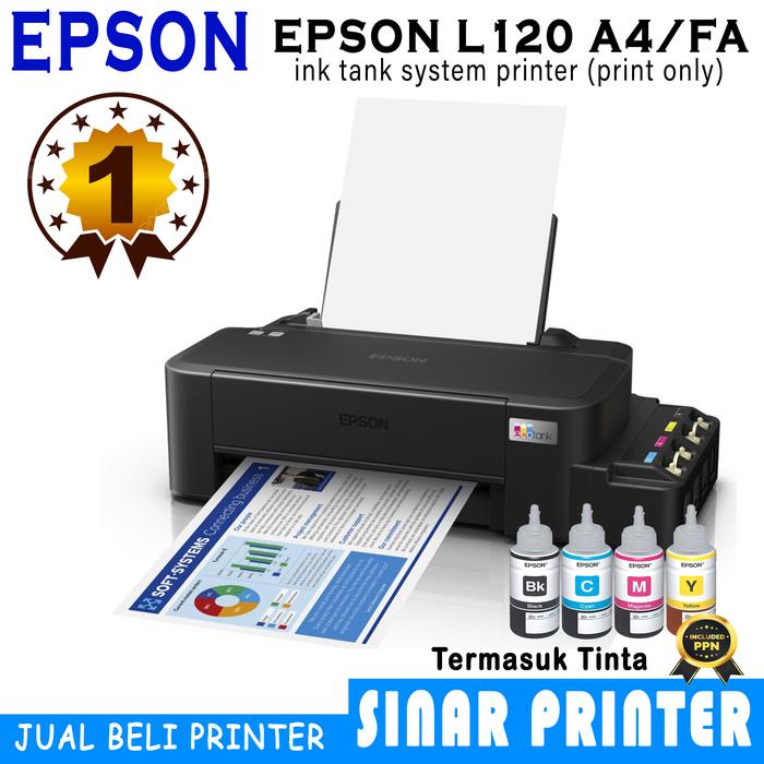 Gambar printer epson l120 bekas Berkualitas epson L360 scan copy siap pakai - epson l120 dari sinarprint undefined Tokopedia
