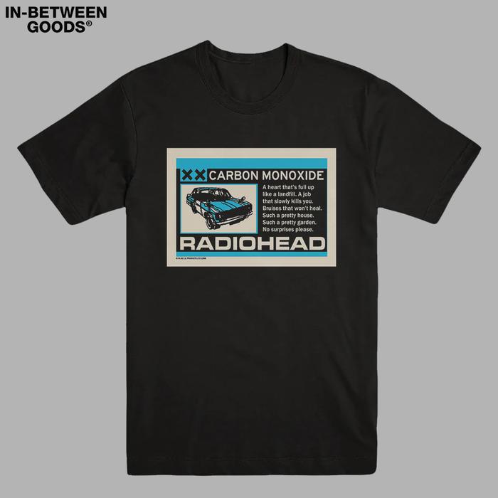 Gambar RADIOHEAD | T-SHIRT BAND | ROCK | MERCHANDISE - Carbon Monoxide, M dari inbetweengoods undefined Tokopedia