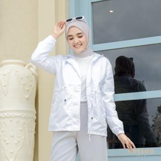 Gambar Cotton Inch - Morena Parka Jacket - White, XXL dari COTTON INSTYLE OFFICIAL SHOP undefined Tokopedia