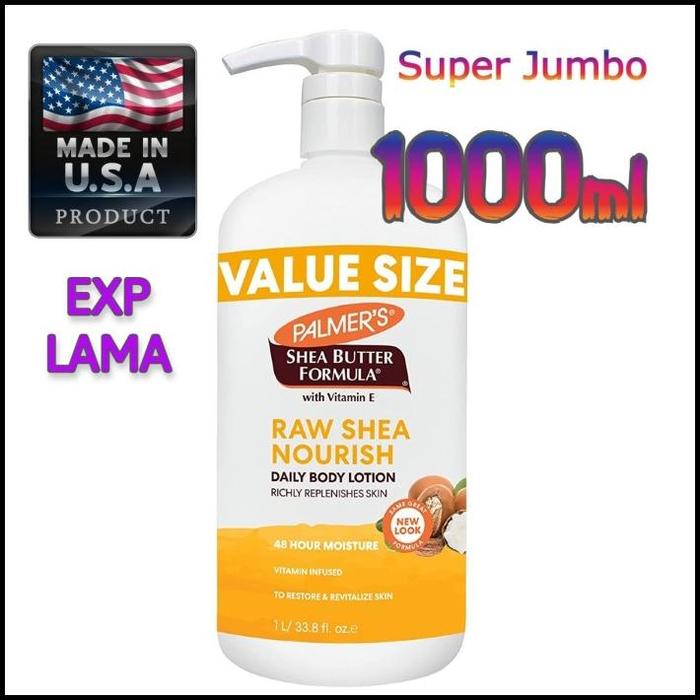 Gambar Palmers Formula Raw Shea Hand & Body Lotion JUMBO 1000ml USA palmer's dari EDINSPORT85 undefined Tokopedia