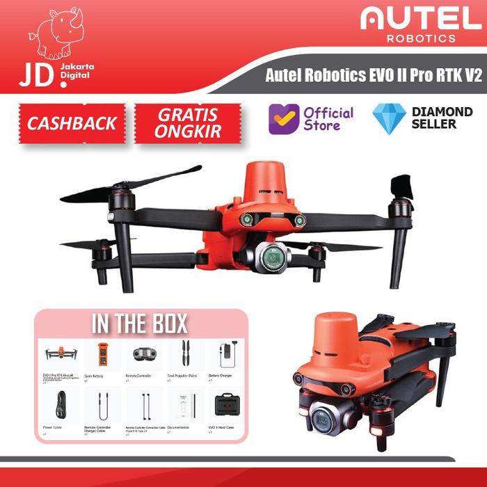 Gambar Autel Robotics EVO II Pro RTK V2 Drone 6K Camera 1" Sensor dari Jakarta Digital 8 undefined Tokopedia