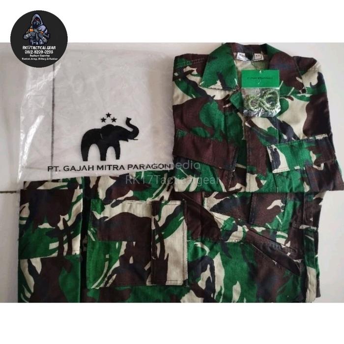 Gambar Baju Seragam pdl Loreng tni ad sritex - pembagian PT. Panca Prima - PT. Gajah, S dari Rktacticalgear undefined Tokopedia