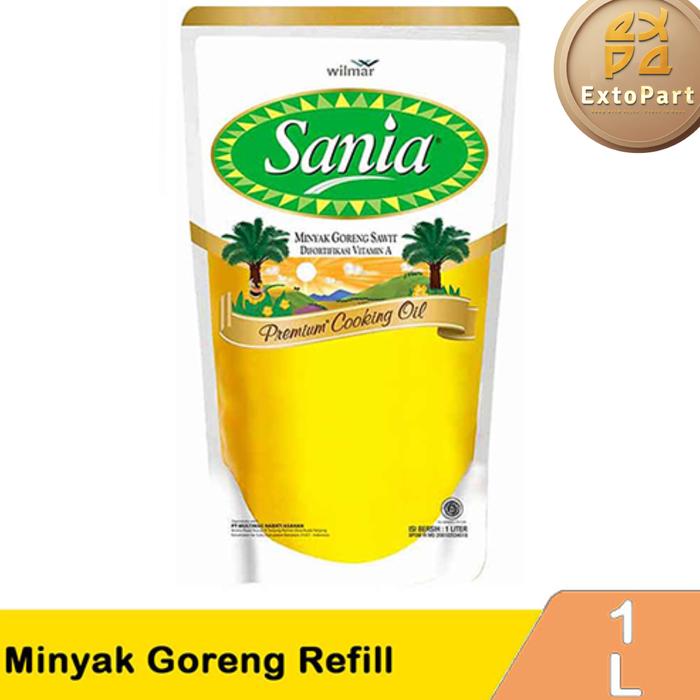 Gambar MINYAK SANIA 2 LITER ATAU 1 LITER SAMEDAY INSTANT Sania Minyak Goreng - 1000ml dari ExtoPart undefined Tokopedia