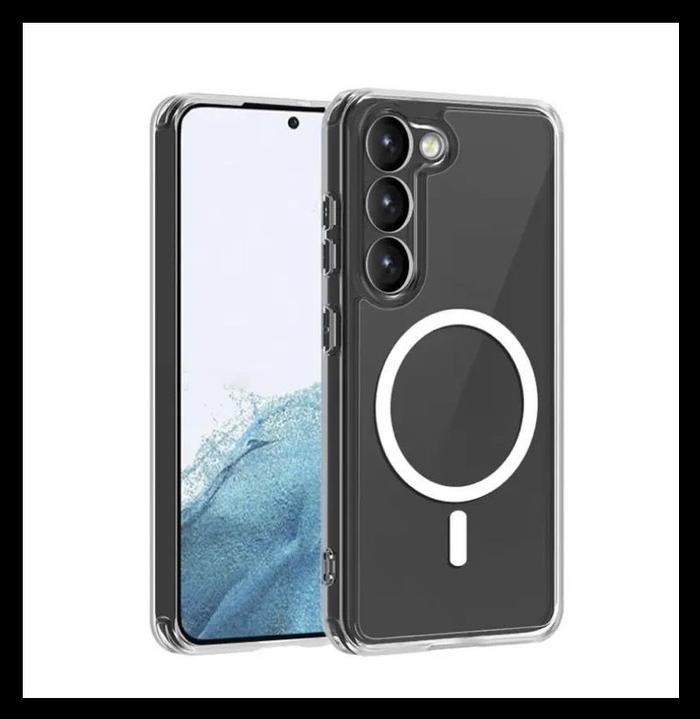 Gambar Samsung Galaxy S24 / S24+ Plus 5G Fuze Crystal Armor Magsafe Original Hard Case Casing Cover Clear Soft Bening - CLEAR+MAGSAFE, SAMSUNG S24 dari Original Shop Nillkin undefined Tokopedia