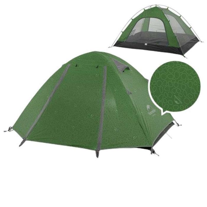 Gambar Tenda naturehike NH18Z044-P ultralight 4P tenda camping keluarga - Forest green dari NATUREHlKE GLAMPING undefined Tokopedia