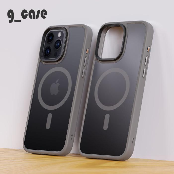 Gambar G-Case Casing For iPHONE 15 15PLUS PLUS PRO MAX Magsafe Hybrid Matte Doff Softcase Hardcase - GRAY, IP 15 dari G-caSE Official Store undefined Tokopedia