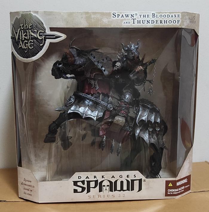 Gambar Spawn Series 22 Deluxe Boxed Set | Spawn The BloodAxe and Thunderhoof dari Kaguya Gallery undefined Tokopedia