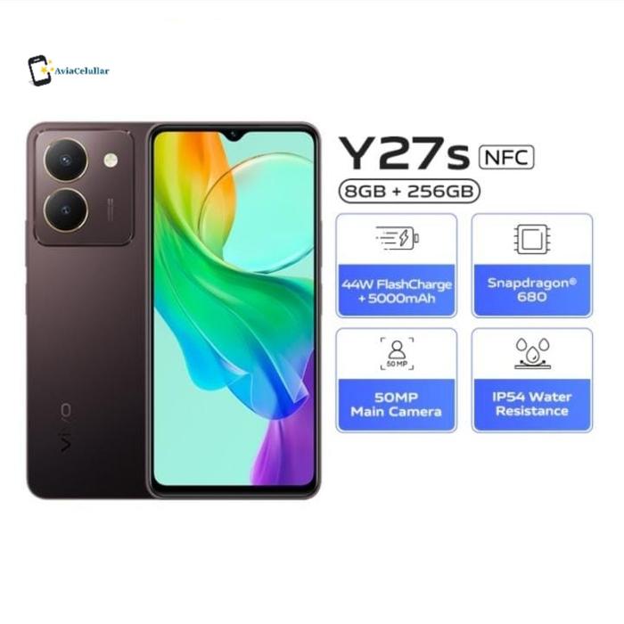 Gambar Vivo Y27s (8/256) Garansi Resmi Vivo Indonesia - Cokelat dari Avia Cellular undefined Tokopedia