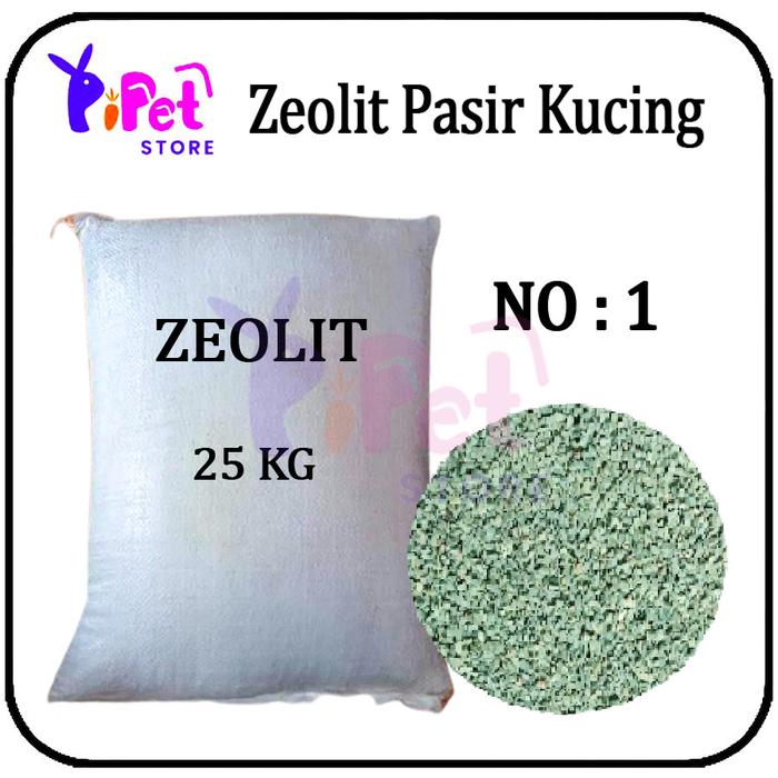 Gambar GRAB/GOJEK Pasir Kucing ZEOLITE No.1 2 3 - Kemasan 25 kg Cat Litter - No. 1 dari PiPET Store_NEW undefined Tokopedia