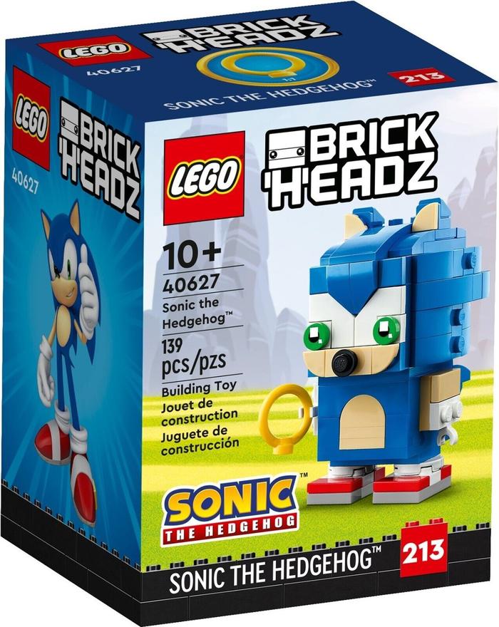 Gambar LEGO BrickHeadz-40627 Sonic the Hedgehog Set Brick Headz Kid Toys Game dari Double Di Store undefined Tokopedia