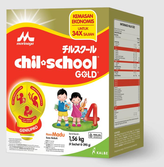 Gambar Morinaga Chil School Regular Madu Box 1600gr dari anakpedia undefined Tokopedia