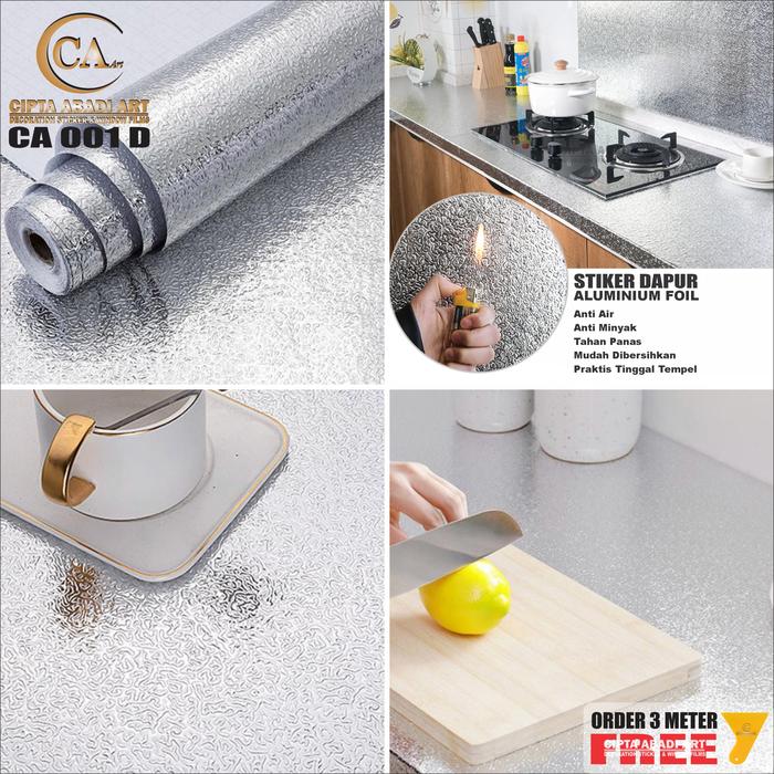 Gambar Stiker Dapur Anti Air Minyak Nodan dan Tahan Panas - CA 001 D dari CIPTA ABADI ART undefined Tokopedia