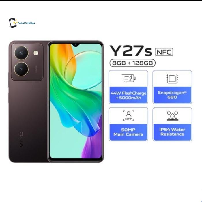 Gambar Vivo Y27s (8/128) Garansi Resmi Vivo indonesia - Cokelat dari Avia Cellular undefined Tokopedia