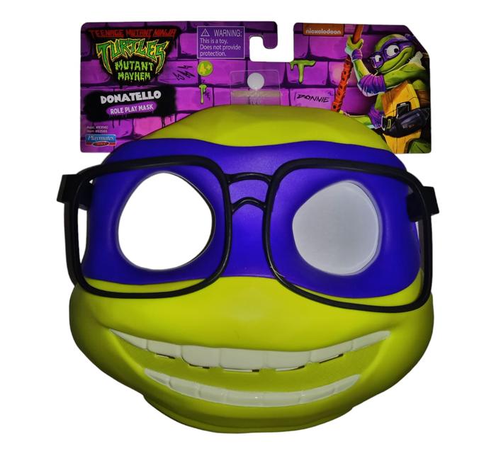 Gambar Teenage Mutant Ninja Turtles Mutant Mayhem Role Play Mask Assortment Mainan Topeng Anak - Donatello dari Toys City Kota Administrasi Jakarta Selatan Tokopedia