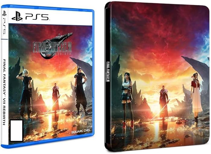 Gambar Reg 1 US USA Final Fantasy VII Rebirth Steelbook / Deluxe Edition PS5 - Steelbook Editi dari Lionheartno Games Store undefined Tokopedia