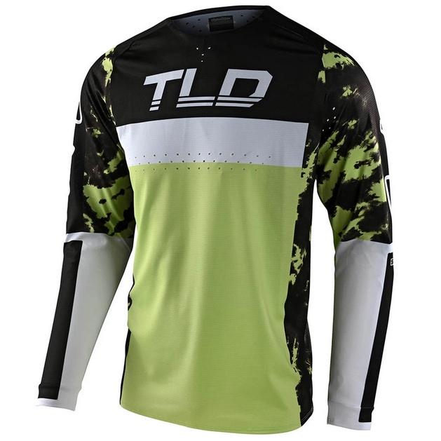 Gambar JERSEY SEPEDA CROSS TLD MTB DOWNHILL AM DH XC ROAD GRAVEL GREEN GLOW dari WOF SPORTS undefined Tokopedia