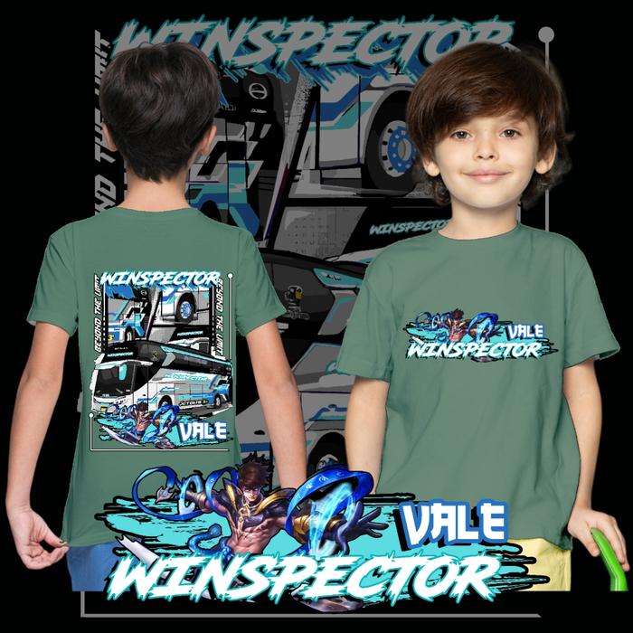 Gambar kaos bus winspektor jb5 anak laki laki usia 4-12 tahun - Hijau, XXXL dari King_store263 undefined Tokopedia