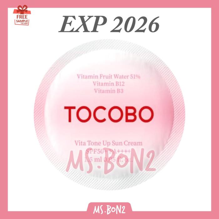 Gambar TOCOBO Bio Watery Sun Cream SPF 50+ PA++++ SPF50+ Sunscreen Suncream - Vita Tone Up dari ms.bon2 undefined Tokopedia