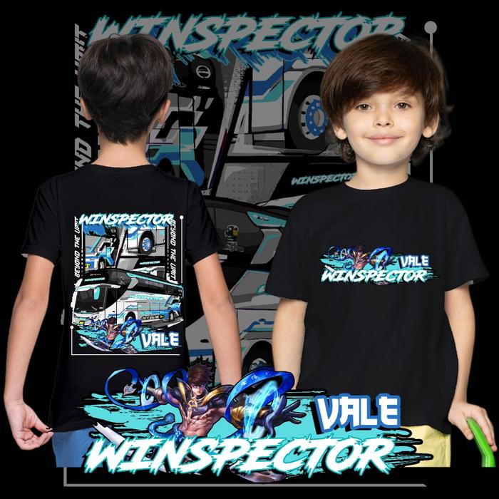 Gambar kaos bus winspektor jb5 anak laki laki usia 4-12 tahun - Hitam, XL dari King_store263 undefined Tokopedia