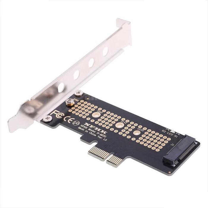 Gambar PCIE x1 to nvme M2 Adapter Converter ssd pci-e pci express 1x 4x - X1 Slot dari Lucky Luke Merchant undefined Tokopedia