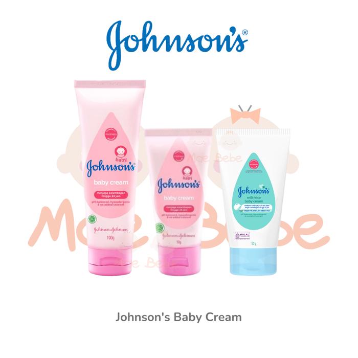 Pelembab Johnson Moisturising Cream Price Johnson's Baby Soap Johnson's Baby Bar Soap (4-Pack) Gentle
