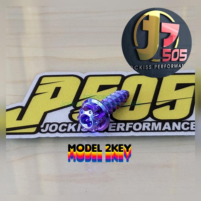 Gambar Baut Tutup Gas Spontan Magura Titanium Gr5 Original - Model 2Key dari Jockiss Performance 505 undefined Tokopedia