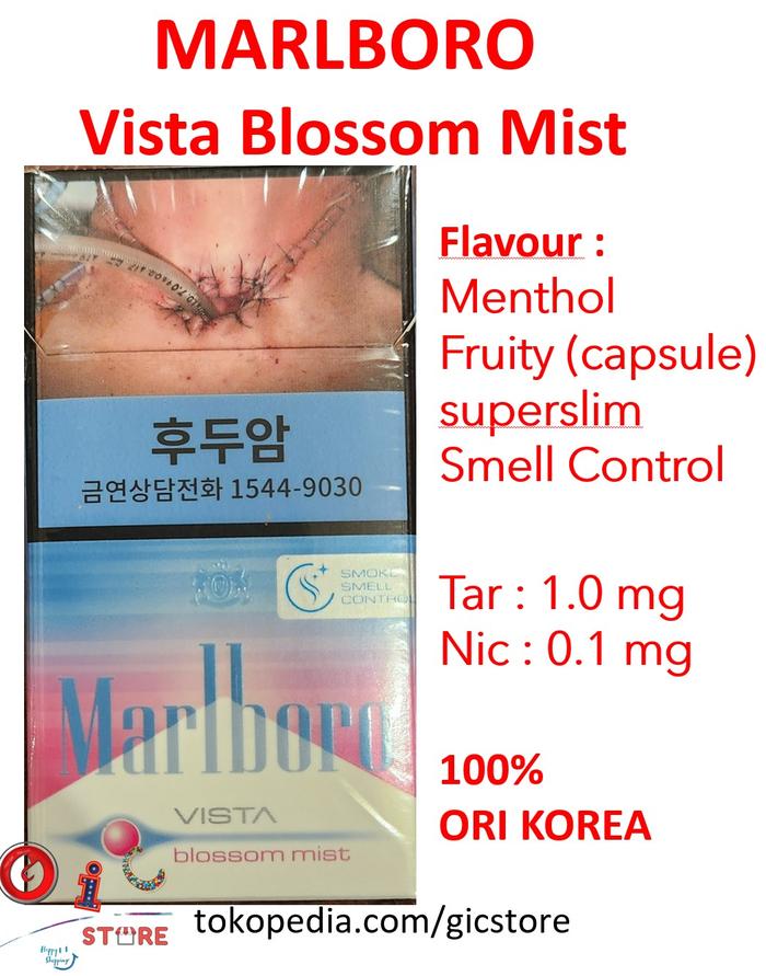 Gambar Marlboro VISTA PINK Forest Mist - KOREA Original dari Gic Store undefined 3 Tokopedia